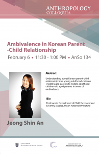 February 6, 2020 ‘Ambivalence in Korean Parent-Child Relationship