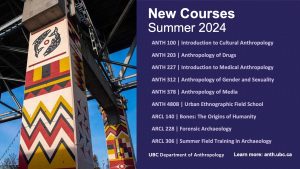 New Summer 2024 Courses